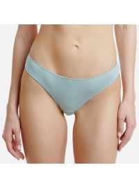 Γυναικείο slip Walk - Μονόχρωμο Brief από ίνες bamboo - 2 pack