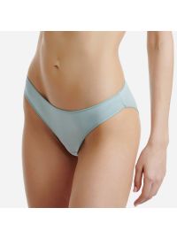 Γυναικείο slip Walk - Μονόχρωμο Brief από ίνες bamboo - 2 pack
