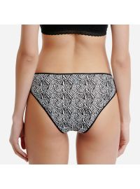 Γυναικείο slip Walk - Multicolor Brief από ίνες bamboo - 2 pack