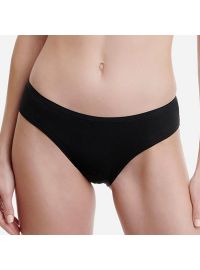 Γυναικείο boxer slip Walk - Μαύρο Brief από ίνες bamboo - 2 pack
