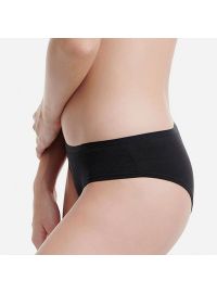 Γυναικείο boxer slip Walk - Μαύρο Brief από ίνες bamboo - 2 pack