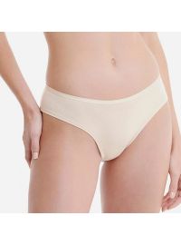 Γυναικείο boxer slip Walk - Μπεζ Brief από ίνες bamboo - 2 pack