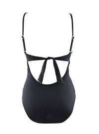 Γυναικείο μαγιό ολόσωμο Rock Club - Διαφάνεια - Μαύρο - Cup C