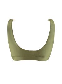 Μαγιό αθλητικό Rock Club - Χακί γυαλιστερό - Μπουστάκι