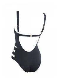 Γυναικείο μαγιό ολόσωμο Rock Club - Σέξι Ανοίγματα - Μαύρο Κανονικό