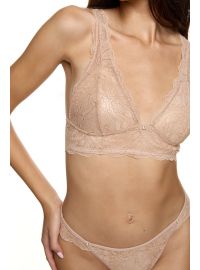 Γυναικείο Σουτιέν MED PATIE - Τρίγωνο - PINK GOLD - Regular Fit - Polyester - Cup B