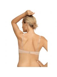 Γυναικείο Σουτιέν Push Up Promise -  Μπεζ - Laser Cut - Regular Fit - Polyester - Cup B C