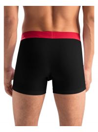 Ανδρικό Boxer Levi's - Fashion λάστιχο - Μαύρο Κόκκινο - 2 pack - Regular Fit - Cotton