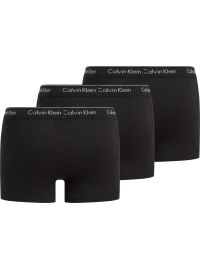 Ανδρικά boxer Calvin Klein - Μαύρο - Φαρδύ λάστιχο - 3 pack - Regular Fit - CottonΑνδρικά boxer Calvin Klein - Μαύρο - Φαρδύ λάστιχο - 3 pack - Regular Fit - Cotton