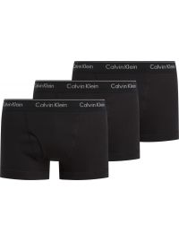 Ανδρικά boxer Calvin Klein - Μαύρο - Φαρδύ λάστιχο - 3 pack - Regular Fit - Cotton