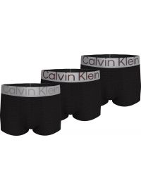 Ανδρικό Boxer Calvin Klein - Fashion λάστιχο - Μαύρο - 3 pack - Cotton - Regular Fit