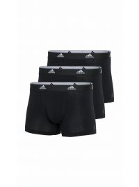 Ανδρικό boxer Adidas - Fashion λάστιχο - Μαύρο - 3 pack - Regular Fit - Cotton