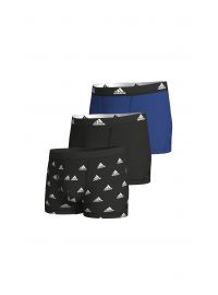 Ανδρικό boxer Adidas - Multi Color - Logo - 3 pack - Regular Fit - Cotton