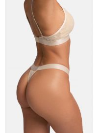 Γυναικεία Bralette Dorina - 1+1 ΔΩΡΟ - Γεωμετρική Δαντέλα - Πράσινο - Μπεζ -  Polyamide - Regular Fit