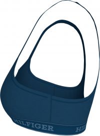 Γυναικείο Μπουστάκι Tommy Hilfiger - Deep Indigo - Logo - Cotton - Regular Fit