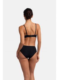 Γυναικείο Σουτιέν LORENA Dorina - Μαύρο δαντέλα & Κοραλί - 1+1 ΔΩΡΟ - Cup C D - Polyamide - Regular Fit