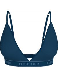 Γυναικείο σουτιέν τριγωνάκι Tommy Hilfiger - Deep Indigo - Logo - Cotton - Regular Fit