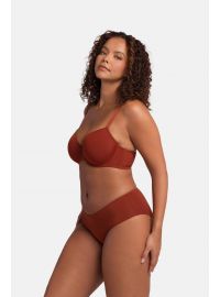 Σουτιέν 3/4 Dorina LORENA - Μαύρο & Κοραλί - 1+1 ΔΩΡΟ - Cup E D - Polyamide - Regular Fit