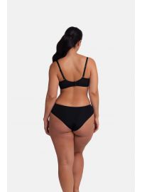 Σουτιέν Dorina ALMA - Μαύρο -  Μπεζ - Χωρίς Ενίσχυση - 1+1 ΔΩΡΟ - Polyamide - Regular Fit - Cup E - F