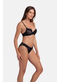 Σουτιέν Dorina BRINLEY - Μαύρο Push Up - Δαντέλα - Cup B - Polyamide - Regular Fit