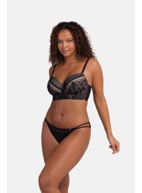 Σουτιέν Dorina SKYLAR - Μαύρο Push Up - Δαντέλα - Cup D - Polyamide - Regular Fit
