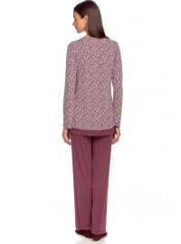 Γυναικεία Πυτζάμα Vamp - Κόκκινη - Floral