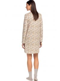 Γυναικείο νυχτικό Vamp - Γκρι - Σχέδιο - Cotton