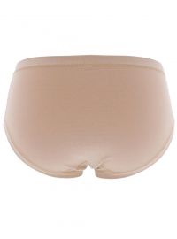 Γυναικείο midi slip Cotonella - Κανονικό - Οικολογικό βαμβάκι - ¨Ασπρο - Ψηλοκάβαλο