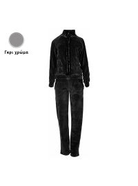 Γυναικεία Φόρμα Pink Label - Με ζακέτα - Γκρι