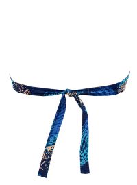 Μαγιό Strapless Rock Club - Fern print - Bikini push-up - Cup B