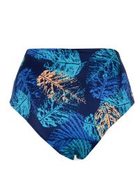 Ψηλόμεσο μαγιό Rock Club - Fern print - Mix and Match slip - Brazil