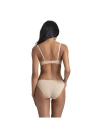 Γυναικείο Slip Dorina Glow - Κανονικό - Μαύρο & Μπεζ - 2 Pack