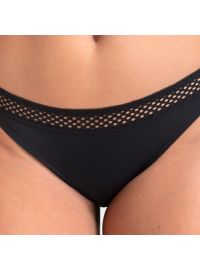 Γυναικείο Slip Dorina Glow - Κανονικό - Μαύρο & Μπεζ - 2 Pack