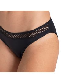 Γυναικείο Slip Dorina Glow - Κανονικό - Μαύρο & Μπεζ - 2 Pack