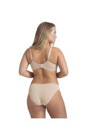 Γυναικείο Slip Dorina Glow - Κανονικό - Μαύρο & Μπεζ - 2 Pack