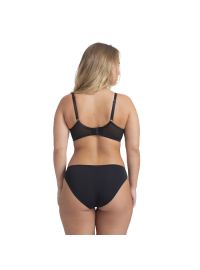 Γυναικείο Slip Dorina Glow - Κανονικό - Μαύρο & Μπεζ - 2 Pack