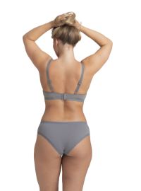 Γυναικείο Hipster Slip Dorina Lila - Γκρι - Cotton