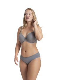 Γυναικείο Hipster Slip Dorina Lila - Γκρι - Cotton