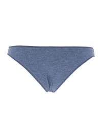 Γυναικείο Slip Brazil Cotonella - Γκρι/Σιέλ/Ροζ - Οικολογικό βαμβάκι - 3 Τεμάχια