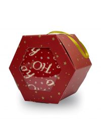 Walk Γυναικεία κάλτσα - Bamboo - Christmas Gift Box 2 Ζεύγη - Πράσινο/Κόκκινο - One Size - 36/40