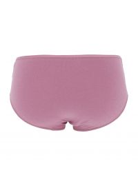Γυναικείο midi slip Cotonella - Ψηλόμεσο - Οικολογικό βαμβάκι - 2 pack - Λιλά/Ροζ
