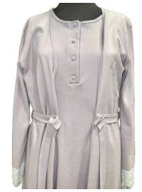 Γυναικεία Ρόμπα Happy Family - Σάπιο Μήλο - Μακρύ Μανίκι