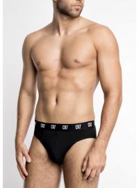 Ανδρικό slip CR7- Μαύρο - Βαμβακερό - 3 Pack