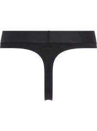 Γυναικείο string Calvin Klein - Μαύρο - Logo μπροστά Cotton - Regular Fit