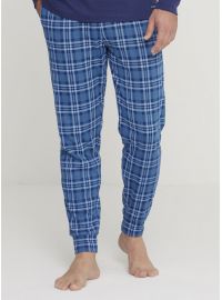 Ανδρική πυτζάμα Noidinotte - Μπλε - Καρό παντελόνι - Regular Fit - Cotton