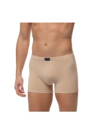 Ανδρικό Boxer Minerva Sporties - Μπεζ - Φαρδύ Λάστιχο - Regular Fit - Cotton