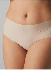 Γυναικείο slip Simone Pérèle - Ψηλόμεσο Brief - Μπεζ laser-cut - Χωρίς ραφές - Polyamide - Regular Fit