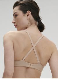 Γυναικείο Strapless σουτιέν Simone Pérèle - Μπεζ - Αόρατο - Cup C D E  - Polyamide - Regular Fit