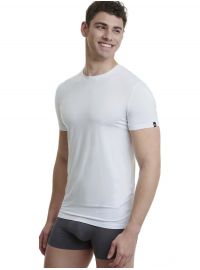 Walk Ανδρικό φανελάκι - Λευκό - Κοντό μανίκι - bamboo - Regular FitWalk Ανδρικό φανελάκι - Λευκό - Κοντό μανίκι - bamboo - Regular Fit