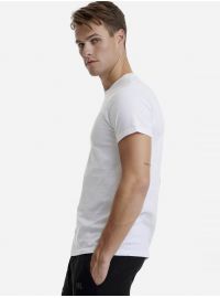 Walk Ανδρικό t-shirt - Λευκό - Κοντό μανίκι - Cotton - Regular Fit